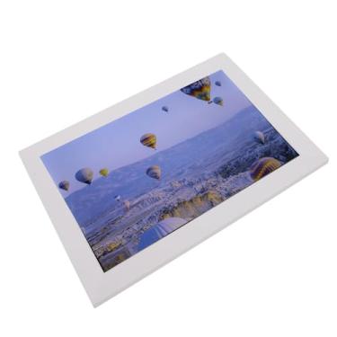 Imagem de Generic Álbum de Fotos Digital, Apresentação de Slides de 10 Polegadas de Rotação Automática Compartilhamento de Aplicativos Digital Frame 1280x800 para Mesa (Branco)