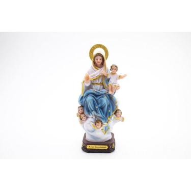 Imagem de Imagem Nossa Senhora Consoladora Importada Resina 13 Cm