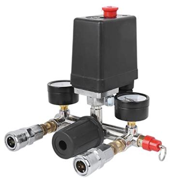 Imagem de Generic Uso Confiável Chave de Controle de Pressão Estável, Conjunto do Suporte do Compressor de Ar, Ajuste Convenientemente a Pressão para Bama