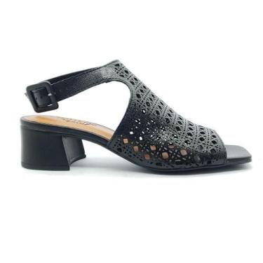 Imagem de Sandália Bottero Feminina 374003, 38, Preto