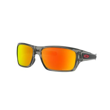Imagem de Óculos de Sol Oakley Polarizado Turbine 0OO9263 926357 Tam 63 / Cinza - Lentes Prizm Ruby Polarized