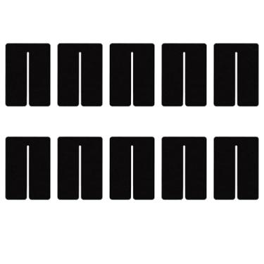 Imagem de Kit de extensões de luz V, 10 peças, protetores de extensões de cabelo, protetores de proteção anti-UV, folhas de isolamento para extensões de queratina para extensão de cabelo Defender