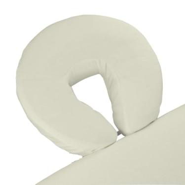 Imagem de Pacote com 20, capas de berço de microfibra premium - capa de berço de mesa de massagem ultra macia, protetores de encosto de cabeça para mesa de spa (marfim)