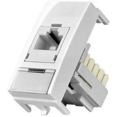 Imagem de Modulo De Tomada Rj45 8 Fios Cat6E - Sleek