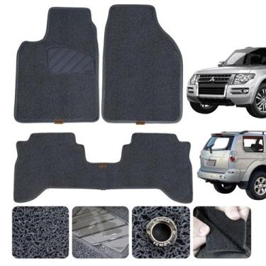 Imagem de Tapete Pajero Sport 10 a 2018 Linha Premium Sob Medida Impermeável Tra