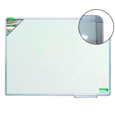 Imagem de Quadro Branco LUXO 60x40 cm Melamínico Fórmica Base MDF com Moldura de