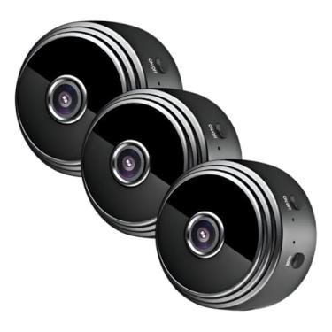 Imagem de KIT 3 Mini Camera A9 Battery WiFi