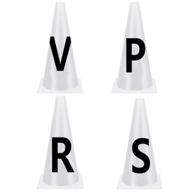 Imagem de Rrlihjgu Cones Para Treino De Adestramento | Marcadores Para Adestramento,Equipamento Para Treino De Cavalos Com Letras E Cone Para Eventos Equestres