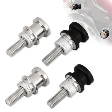 Imagem de Destacável Sissy Bar Bagageiro Rack Tour Pack Rack Docking Hardware Kit serve para Harley Davidson Softail FLDE, FLHC, FLHCS, FLSL, FXBB e FXST modelos 2018-2020