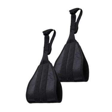 Imagem de menolana 2 peças de cintas abdominais penduradas, cintas abdominais confortáveis, barra horizontal, cintos de treinamento abdominal, cintos pendurados para