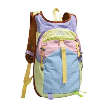 Imagem de RNXRZANK Mochila de Ciclismo Mochila Casual Bolsa Esportiva Portátil para Corrida Viagem Caminhada Mountain Bike Meninos E Meninas, Azul