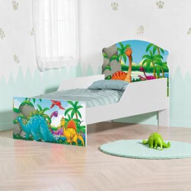 Imagem de Cama Infantil Tick Dinossauro no Lago - CASA H