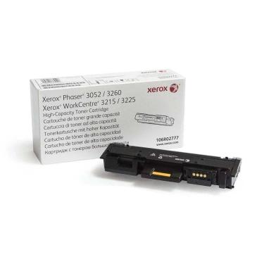 Imagem de Toner autêntico Preto Xerox Phaser 3052 E 3260 / Workcentre 3215 E 3225
