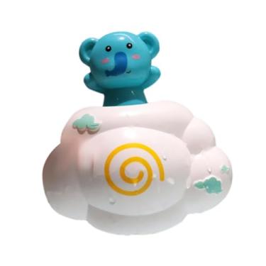 Imagem de MERIGLARE Bath Toy Rain Nuvens Chá de bebê Sprinkler Batinkler Bathtub Water pulverizador de água para piscina de praia 4 5 6 anos, Azul