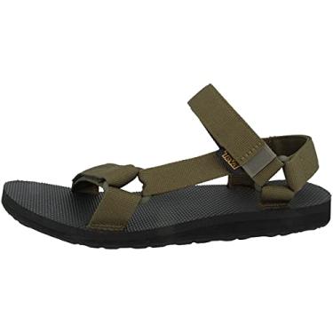 Imagem de Sandália masculina Teva com tira no tornozelo, Dark Olive, 9