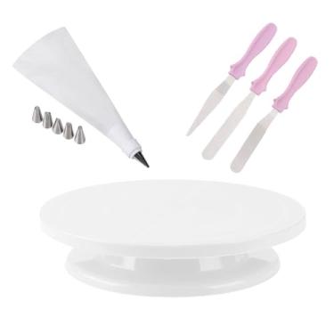 Imagem de Kit Confeitaria Bailarina Para Bolo Com Bicos E Espátulas Silver Chef