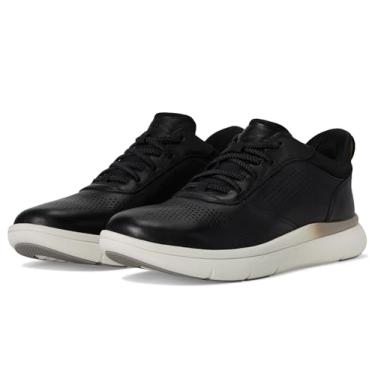 Imagem de Florsheim Tênis masculino Fleet Perf Toe de renda elástica, Preto, 9.5 Wide