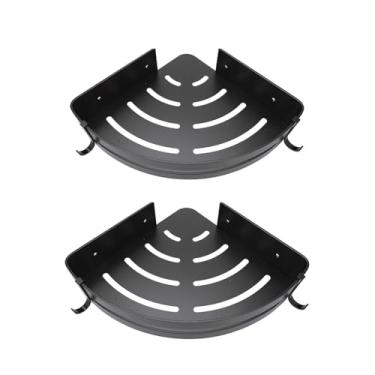 Imagem de Suporte De Aço Organizador Shampoo Sabonete Banheiro Cinza 2un