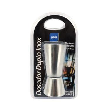 Imagem de Dosador bebidas 25/50ml duplo inox - YAZI