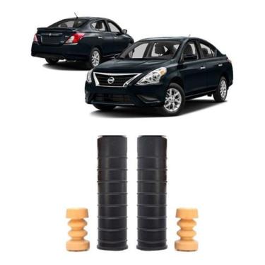 Imagem de Par Batente Suspensão Traseira Nissan Versa 2017 2018 2019