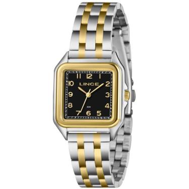 Imagem de Relógio Feminino Lince Bicolor LQTM046L30 P2SK