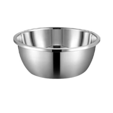 Imagem de Bowl Tigela Bacia Inox Escovado Gigante 32cm Reforçado Salada Cozinha