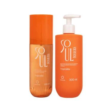 Imagem de Kit Body Splash + Hidratante Soul Brasileira Tropicália Hinode 200ml