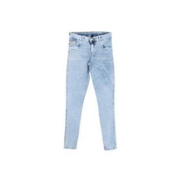 Imagem de Calça Darlook Jeans Ivia Azul Claro - Feminino-Feminino