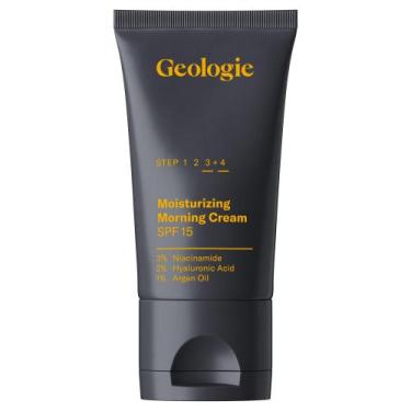 Imagem de Creme facial hidratante Geologie com SPF 15 para homens e mulheres