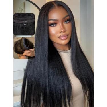 Imagem de Peruca UNICE Bye Bye Knots Yaki Straight HD Lace 18" 150% de densidade