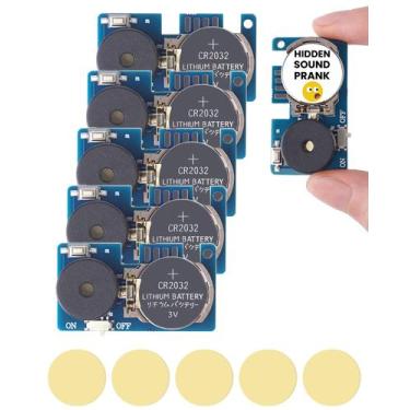 Imagem de Prank Cricket Noise Maker Hasviey com 16 sons, 5 unidades para adultos