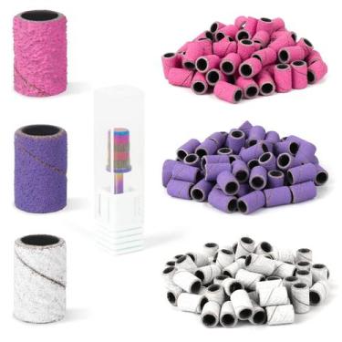 Imagem de Conjunto de brocas para unhas Lavinda Sanding Bands, 300 unidades para