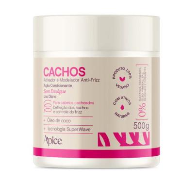 Imagem de Ativador e Modelador Anti-Frizz Apice Cachos 500g