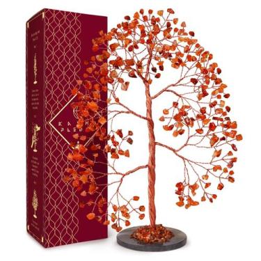 Imagem de Cristais de cura do chakra cornalino Crystal Tree Karmapledge