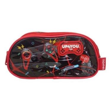 Imagem de ESTOJO DUPLO LUXCEL INFANTIL UP4YOU GAME EI42094UP-Masculino