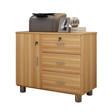 Imagem de SUNESA Suporte de impressão, suporte de impressão, mesa de cópia, armário, armário, armário, escritório, prateleira, bancada, mesa, impressora (cor: B)