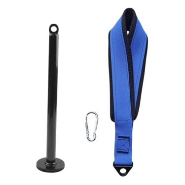 Imagem de Dynwave Cinta de braço para fortalecimento de pulso e antebraço, exercícios de bíceps, exercitador de antebraço, cinto de pulso para treinamento em academia, Azul