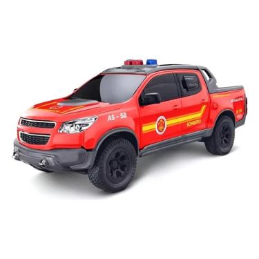 Imagem de Carrinho Miniatura Pick-up Corpo De Bombeiros 30 cm - Roma
