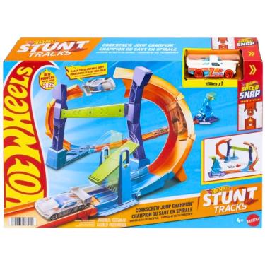 Imagem de Hot Wheels Pista Campeão de Salto Corkscrew JFH36 Mattel