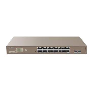 Imagem de Switch 24 Portas IP-COM G3326P - Gigabit - 2 Portas SFP - Gerenciável - G3326P-24-410W
