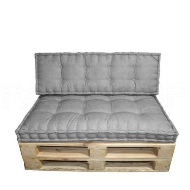 Imagem de Estofado Sofá de Pallet Futon Turca Acquablock Duna - Conforto e Estil