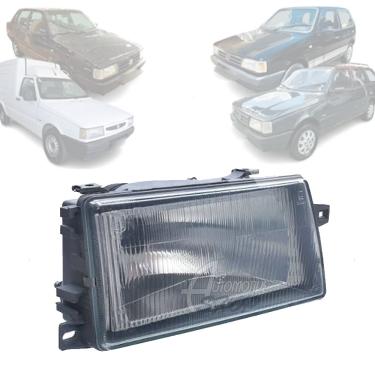 Imagem de Farol Principal Diant Fiat Uno Elba Premio Fiorino Vidro LD