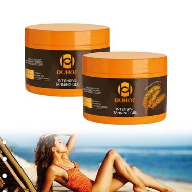 Imagem de Gel bronzeador DyKay Luxury Intensive Natural Bronzeado Skin 2 unidade