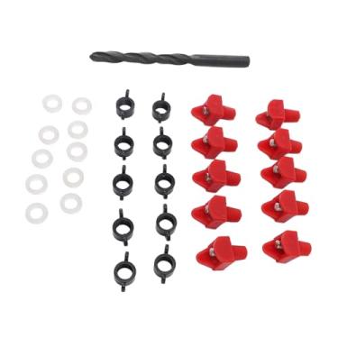 Imagem de Bebedouro automático para frangos horizontal bico de água de galinha kit de bebedouro automático de plástico para balde de cachimbo