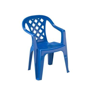Imagem de Cadeira Plástica Empilhável Giorgia Azul Pisani