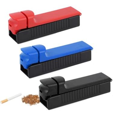 Imagem de Máquina de enrolar cigarros, ferramenta de enchimento de tabaco para tubos de filtro e tubos de cigarro