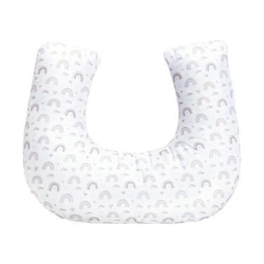 Imagem de Almofada De Amamentação Estampada Menino e Menina Com Zíper - 004 MARK