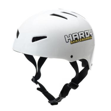 Imagem de Capacete para Skate Bike Patins - Hardy, Branco, G