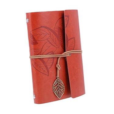 Imagem de Caderno de couro caderno de couro diário de viagem para fazer lista de anotações, diário, livros, capa macia, bloco de notas, planejamento, planejamento, escritório, papelaria, PU, plano, caderno