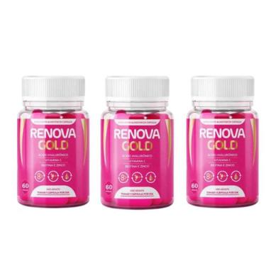 Imagem de 3x Renova Gold 180 Cápsulas Original Natural